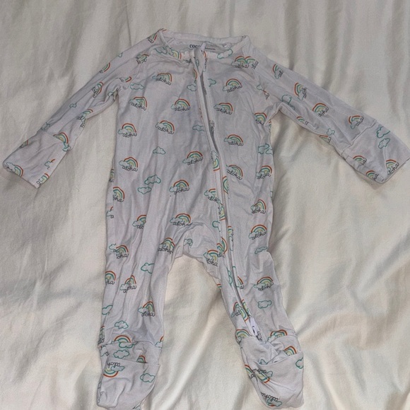 Cocomoon Pot O' Aloha Bamboo Coverall 0-3Months - Picture 2 of 8